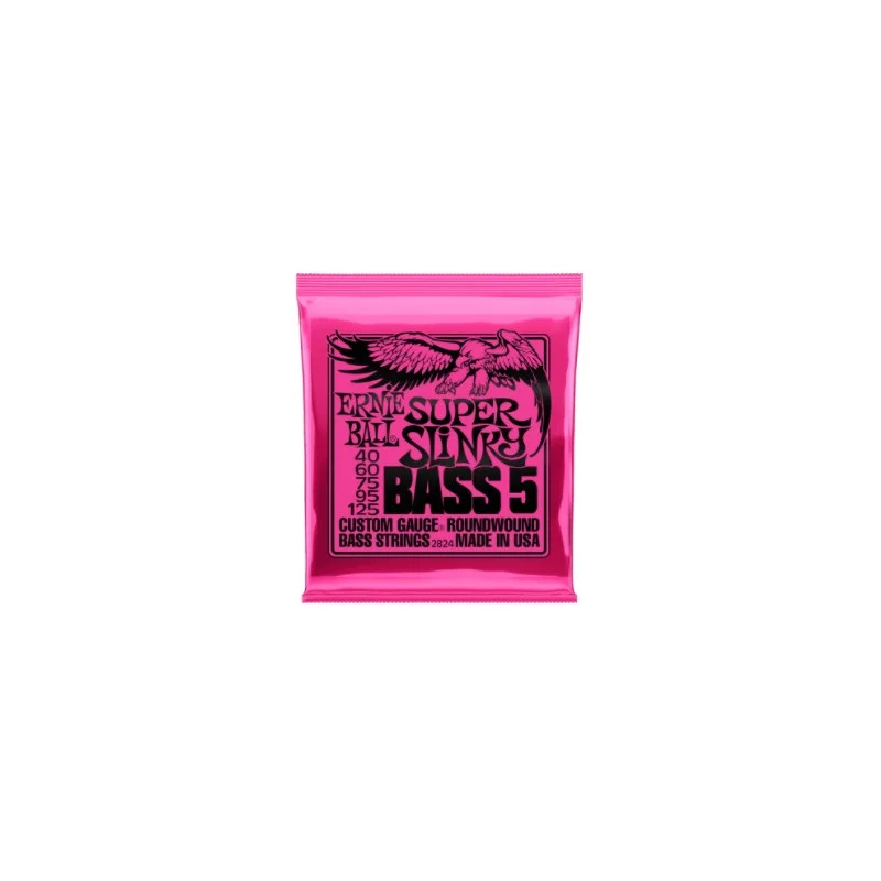 JEU CORDES BASSE 5 CORDES SUPER SLINKY ERNIE BALL Prix Réduit