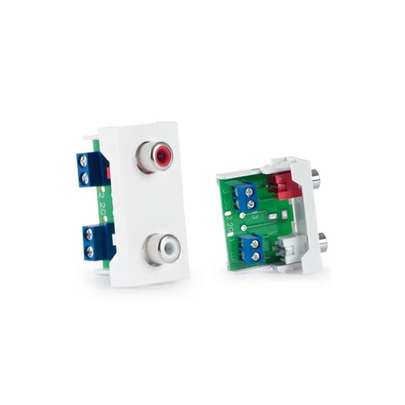 PANNEAU DE CONNEXION 2XRCA FONESTAR Offre Limitée