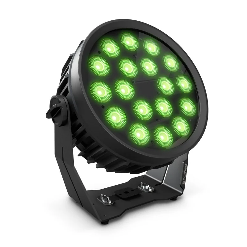 PROJECTEUR FLAT PAR 18X10W RGBWA IP65 CAMEO Bon Marché