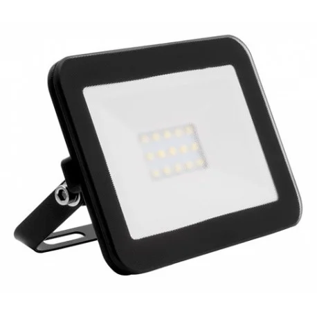 PROJECTEUR LED PLAT 230V 10W IP65 110° BLANC NEUTRE 4000°K-4700°K 900 LUMENS Expédié Aujourd'hui