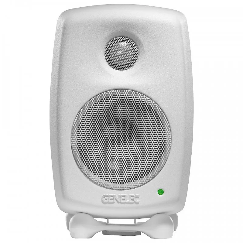 STUDIO MONITOR BI AMPLIFIE 50W BLANC GENELEC Meilleure Vente