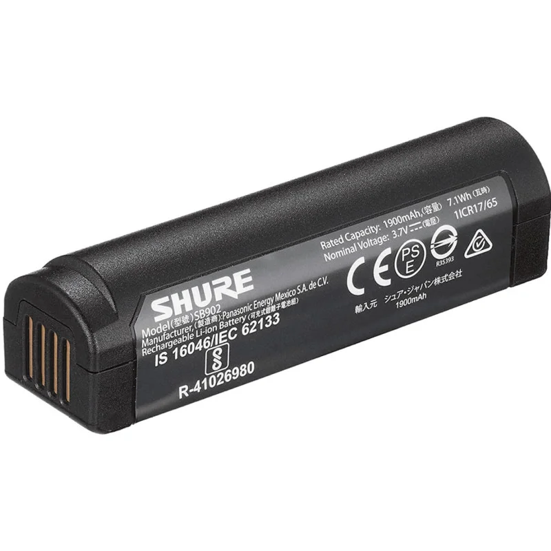 ACCU RECHARGEABLE LI-ION 3.7V 1.9A POUR LES EMETTEURS MXW2, GLXD1 et GLXD2 Paiement Sécurisé