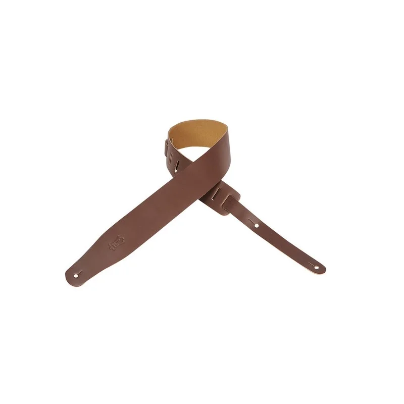SANGLE GUITARE LEVYS CUIR POUR GUITARE / BASSE BROWN Nouvel Arrivage