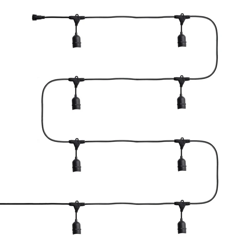 GUIRLANDE WATERPROOF 5.5M LED E27 Promotion Saisonnière