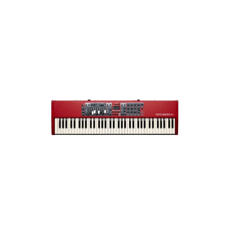 Produit De Marque CLAVIER NORD ROUGE 73 NOTES WATERFALL SEMI-LESTEES
