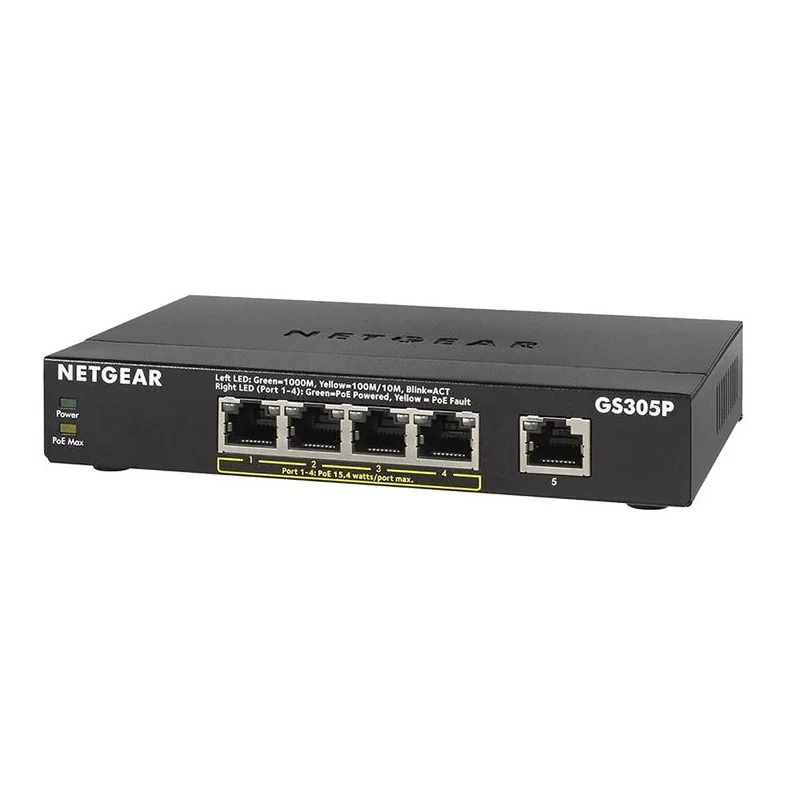 Super Prix SWITCH GIGABIT ETHERNET 5 PORTS POE + 4 PORTS NETGEAR