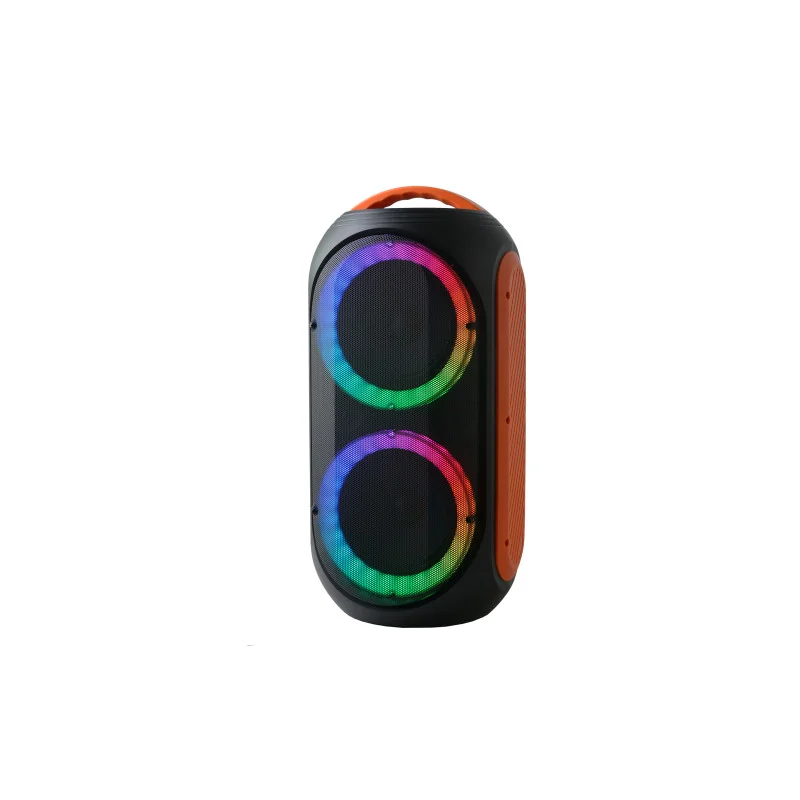 Soldes SONO PORTABLE A LED GOZIK LED ORANGE POWER