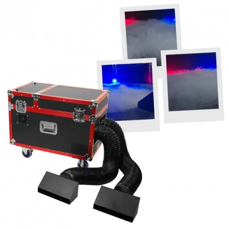 MACHINE A FUMEE LOURDE DANS UN FLIGHTCASE 4000W EVOLITE Nouveauté