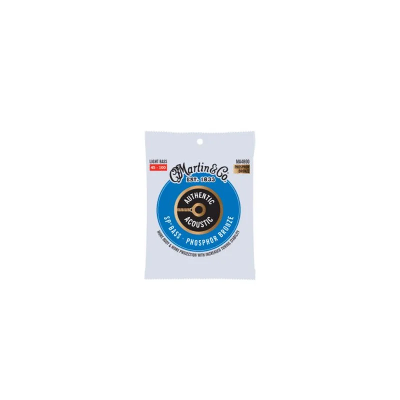 JEU CORDES BASSE ACOUSTIQUE MARTIN 45-100 Certifié