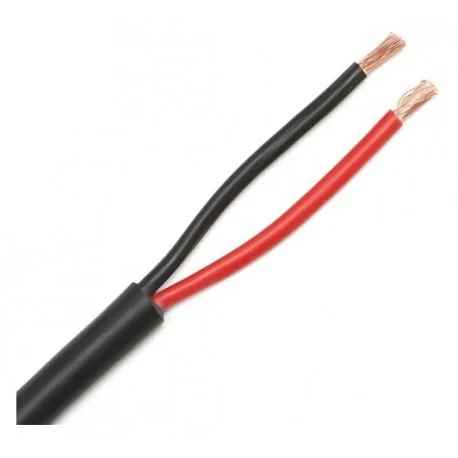 TOURET 500 METRES CABLE HP ROND NOIR PVC 2X4mm² Vente Directe