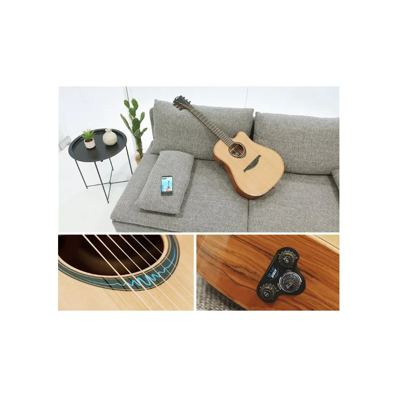 Pas Cher GUITARE LAG BLUEWAVE 1 TRAVEL ELECTRO
