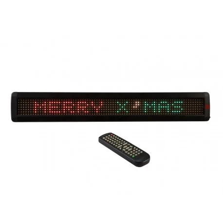 Retour Gratuit BARRE A LED POUR MESSAGE 7X80 RG EUROLITE