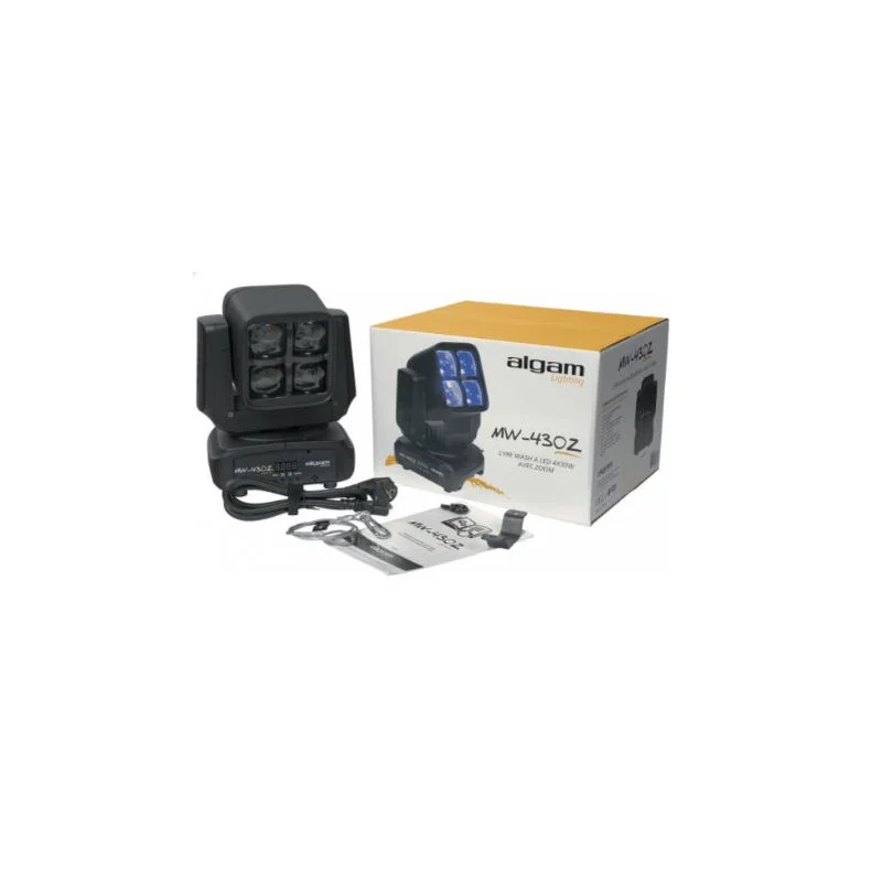 LYRE WASH MW 430 ZOOM 4x30W RGBW ZOOM ALGAM LIGHTING Nouvel Arrivage
