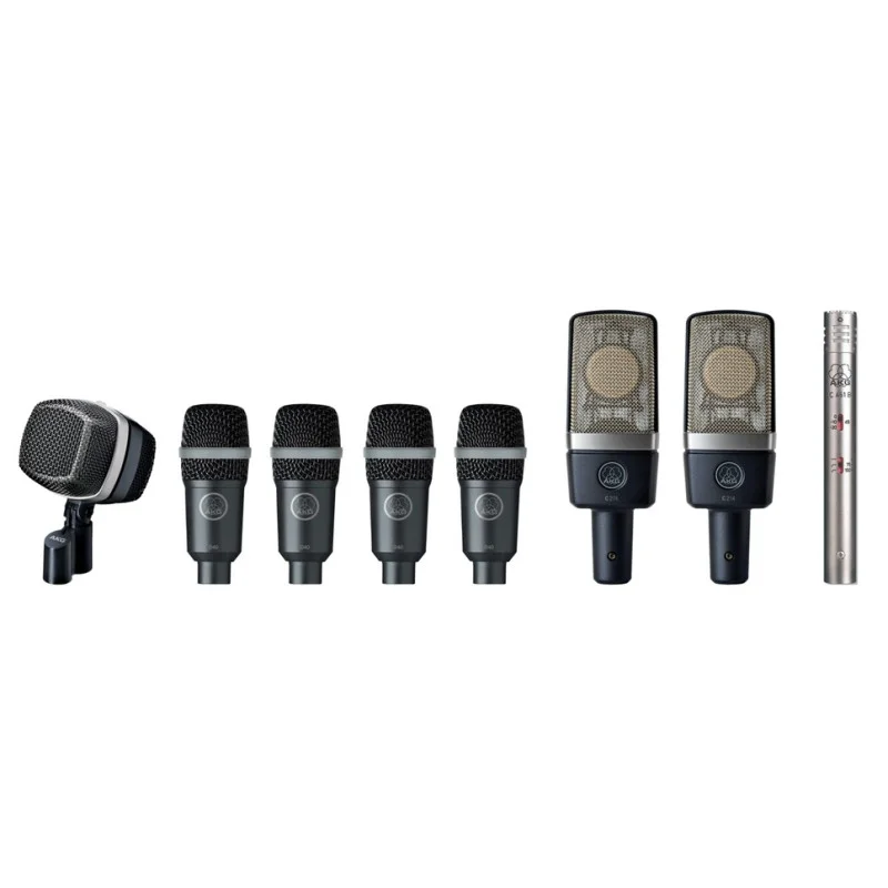 Expédition Rapide KIT PREMIUM DE 8 MICROS POUR BATTERIE AKG