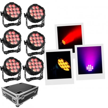 Offre Du Jour WI-PAR 12x12W PACK DE 6 EVOLITE