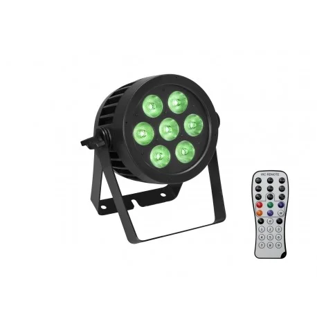 PROJECTEUR 7X8W RGBW IP65 EUROLITE Haute Qualité