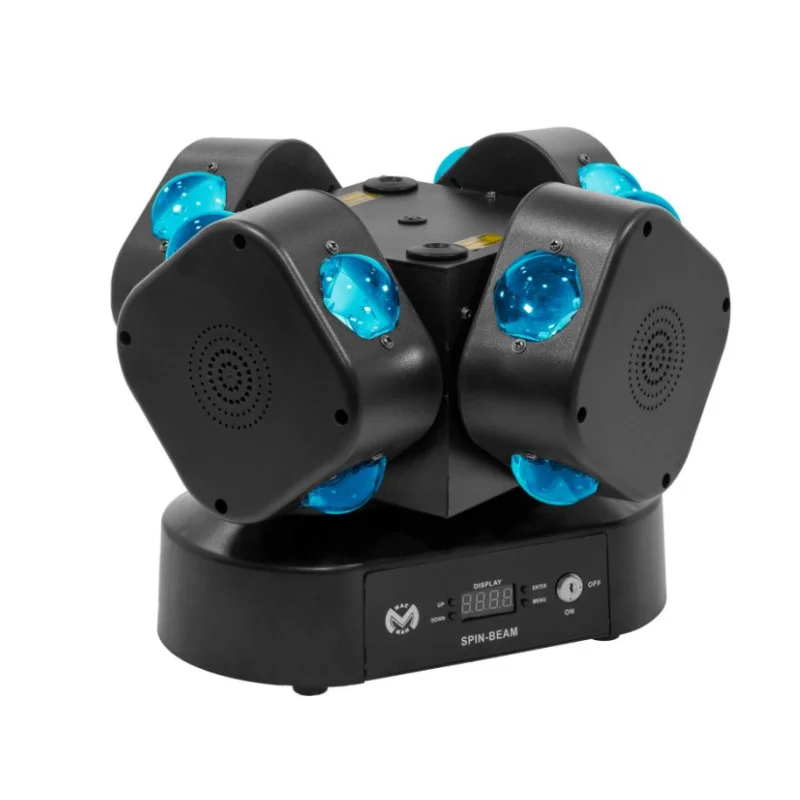 Produit De Marque LYRE A 4 TETES A ROTATION SPIN BEAM MAC MAH