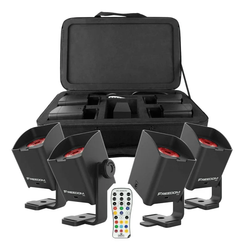 Authentique PACK DE 4 PROJECTEURS FREEDOM H1 CHAUVET