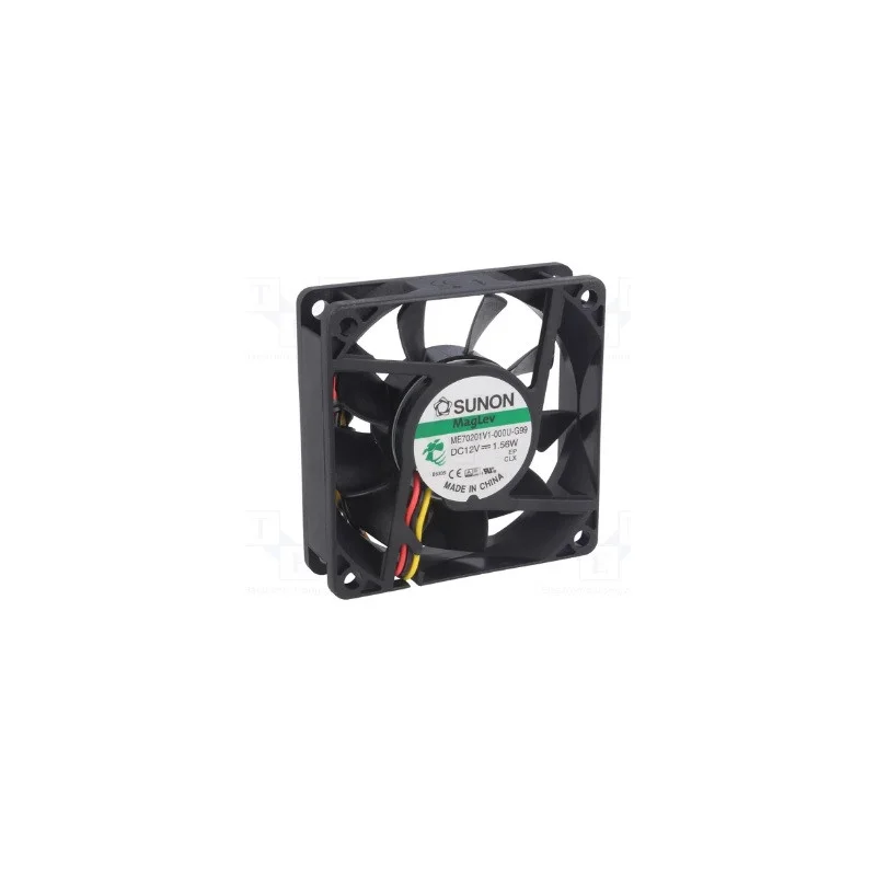 Offre Spéciale VENTILATEUR SUNON 12VDc 0.13A 70X70X20mm (100150)