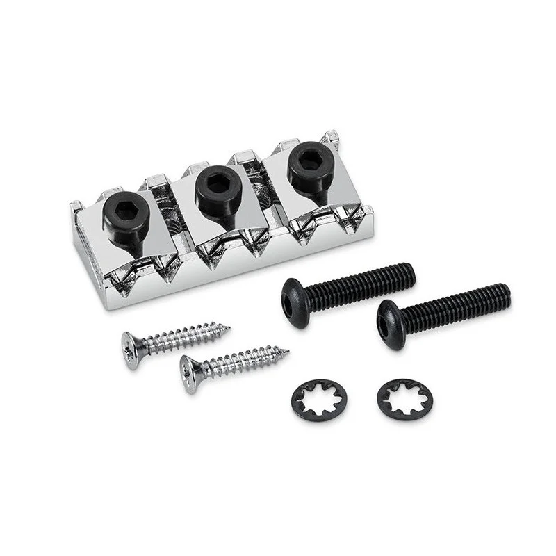 SCHALLER® BLOQUE CORDES R2 41.4mm POUR FLOYD ROSE® ORIGINAL CHROME Usine Directe