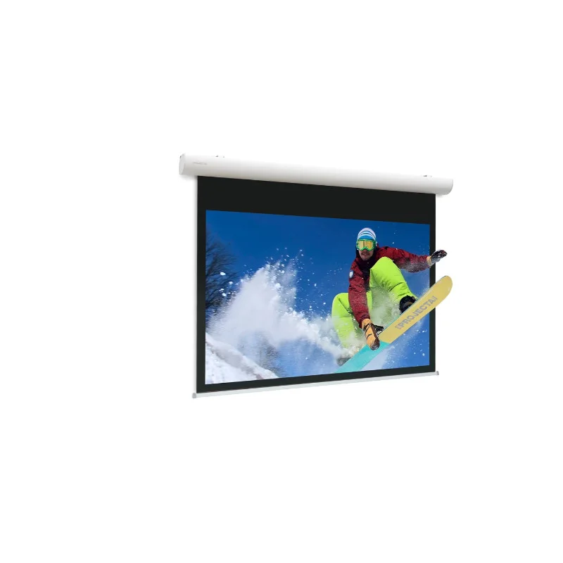 Populaire ECRAN DE PROJECTION PROJECTA ELECTRIQUE 16 10 BLANC MAT 240x154cm