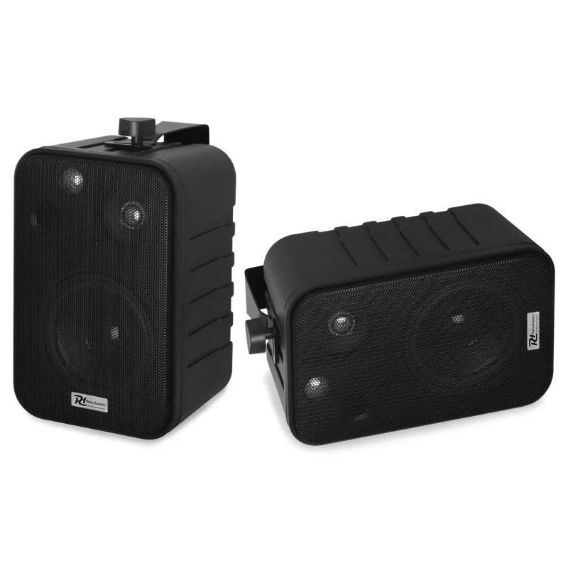 SET D’ENCEINTES NOIRES 4" POWER DYNAMICS Paiement Sécurisé