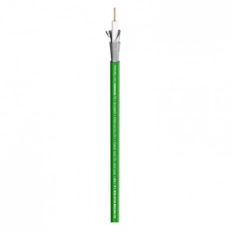 1 M CABLE VIDEO SC-VECTOR PLUS 1 X 1.20 PVC ø 6.95 MM VERT SOMMER CABLE Promotion