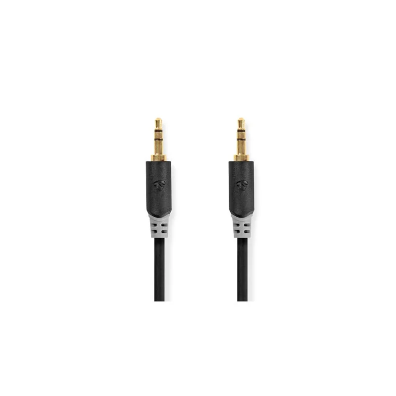 Super Prix CABLE JACK MALE STEREO 3.5 / MALE 3.5 STEREO ANTHRACITE 2M NEDIS
