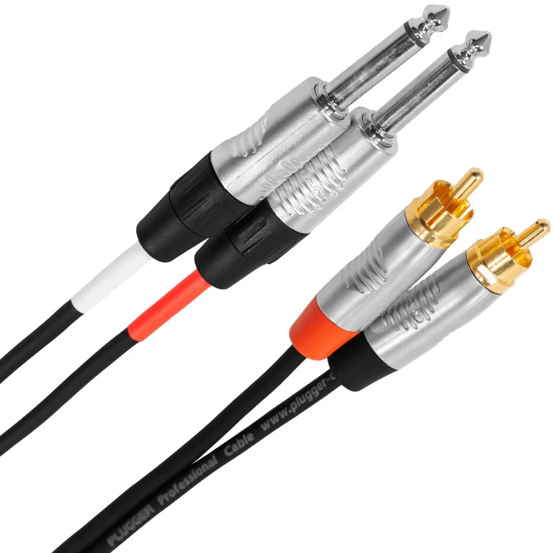 Commander Maintenant Câble 2 Jack / 2 Rca 6M Touring Plugger