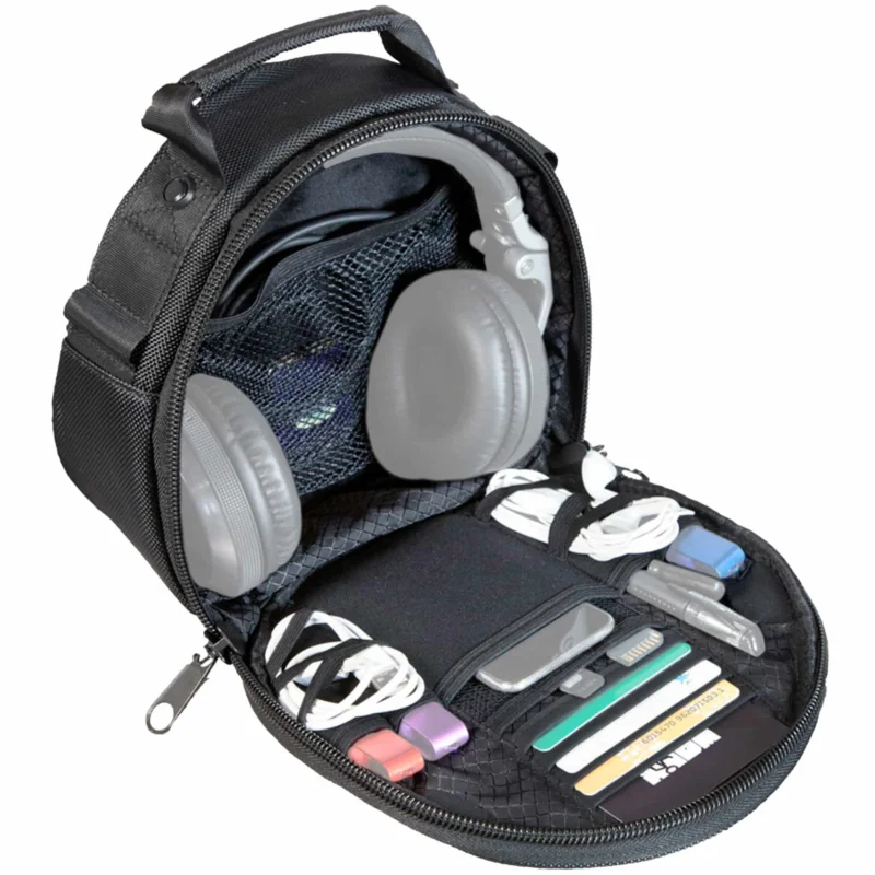 Headphone Bag Black Walkasse Top Vente