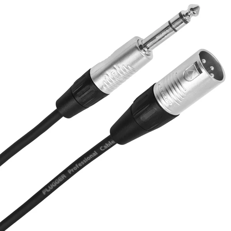 Solde Cable Jack/XLR balanced 1M Touring Plugger