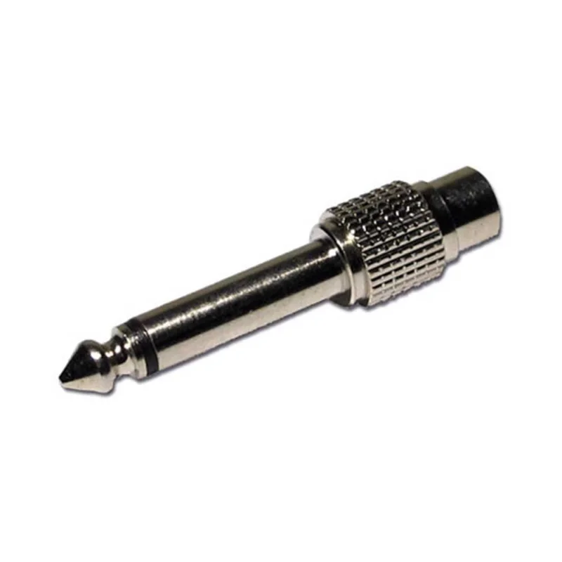 ADAPTATEUR RCA FEMELLE JACK 6.35 MALE MONO METAL Audiophony Seulement Aujourd'hui