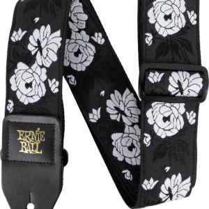 Dernière Chance SANGLE JACQUARD VANILLA ROSE Ernie Ball