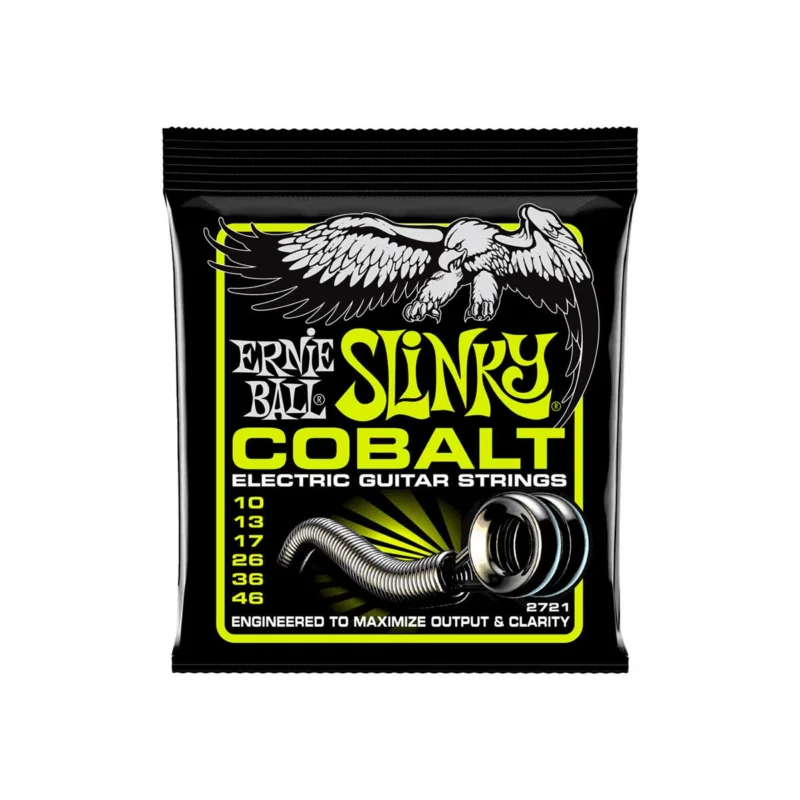 Jusqu'à Épuisement Des Stocks P02721 COBALT REGULAR SLINKY 10-46 Ernie Ball
