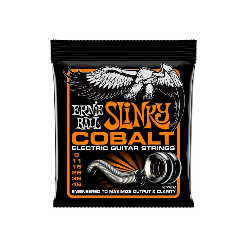 P02722 COBALT HYBRID SLINKY 9-46 Ernie Ball Soldes