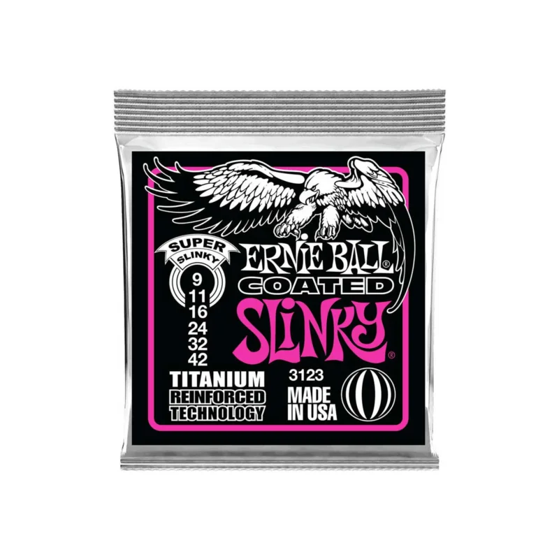 P03123 TITANIUM SUPER SLINKY 9-42 Ernie Ball Bon Marché