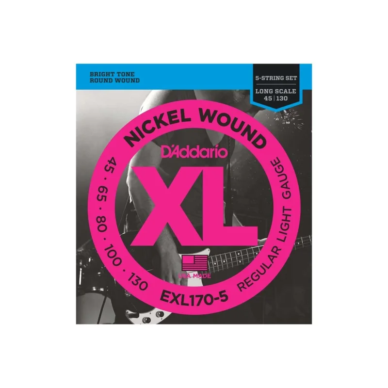 EXL170-5 45-130 D’Addario Jusqu'à Épuisement Des Stocks