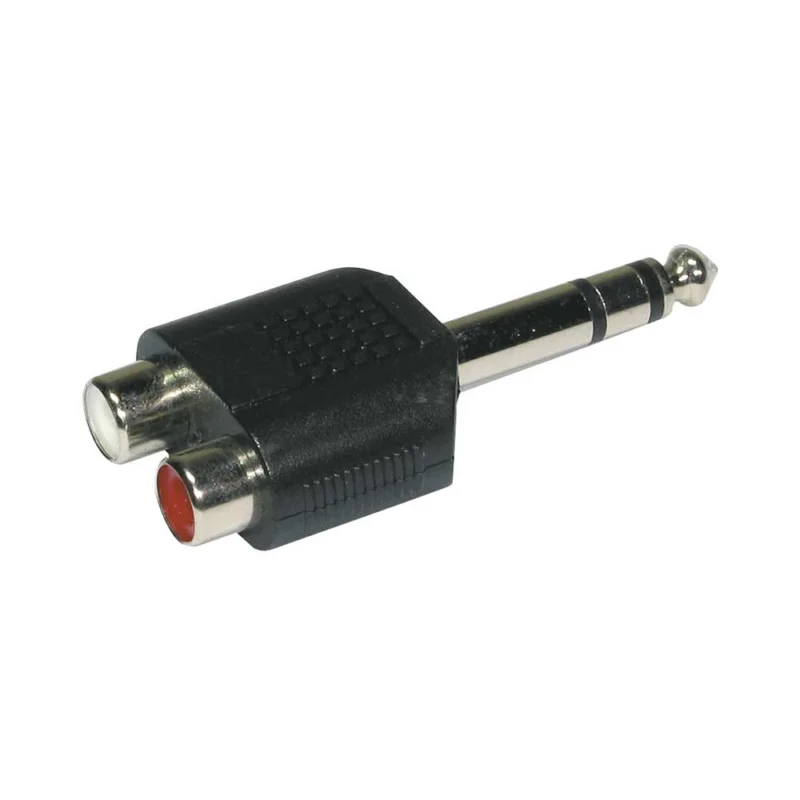 ADAPTATEUR 2 RCA FEMELLE 1 JACK MALE STEREO Audiophony Retour Gratuit