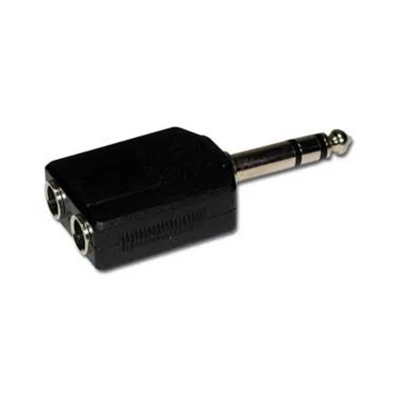 ADAPTATEUR 2 JACK FEMELLE 1 JACK MALE STEREO Audiophony Meilleur Prix