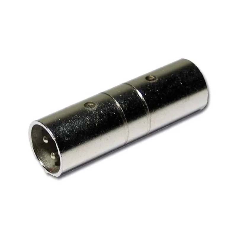 ADAPTATEUR XLR MALE XLR MALE METAL Audiophony Offre Du Jour