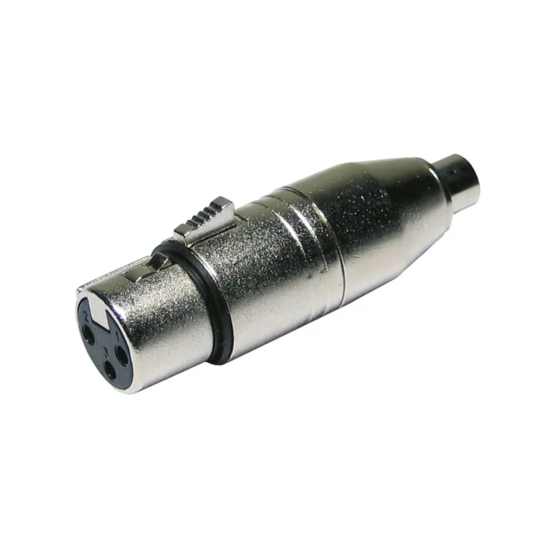 Top Vente ADAPTATEUR XLR FEMELLE RCA FEMELLE METAL Audiophony