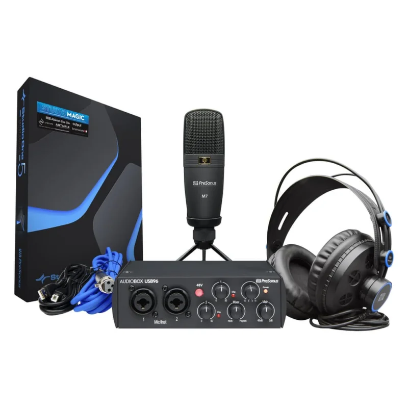 Vente Flash AUDIOBOX 96K 25TH STUDIOPACK Presonus