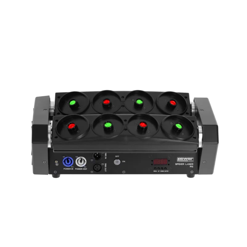 Expédition Rapide SPIDER LASER RG Power Lighting