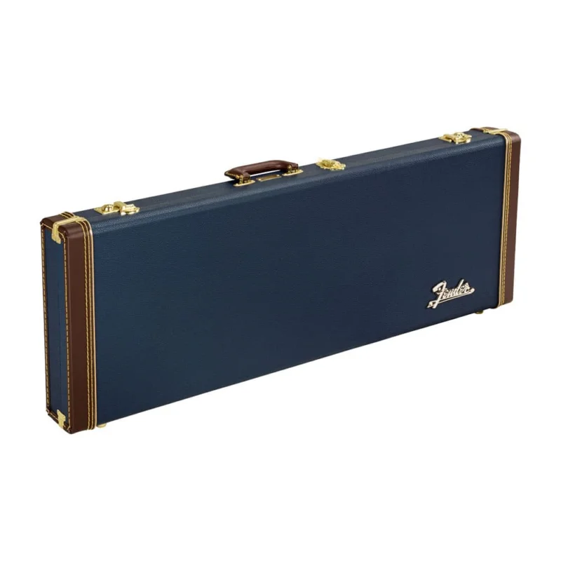 Vente Directe CLASSIC SERIES WOOD CASE STRAT/TELE, NAVY BLUE Fender