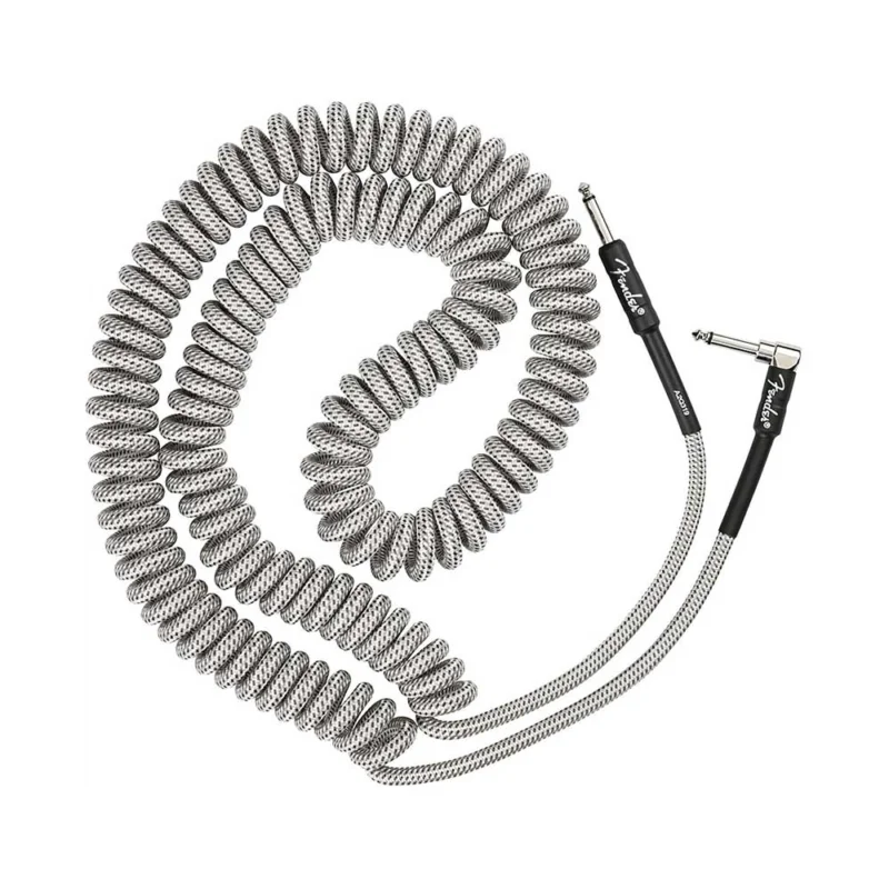 CABLE JACK 9m PRO COIL CABLE WHITE TWEED Fender Top Vente