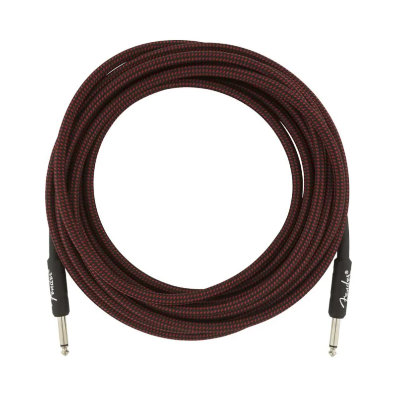 Produit De Marque CABLE JACK PRO SERIES 5.5M RED TWEED Fender