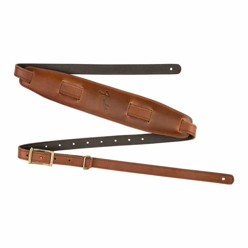 SANGLE MUSTANG SADDLE STRAP COGNAC Fender Commander Vite