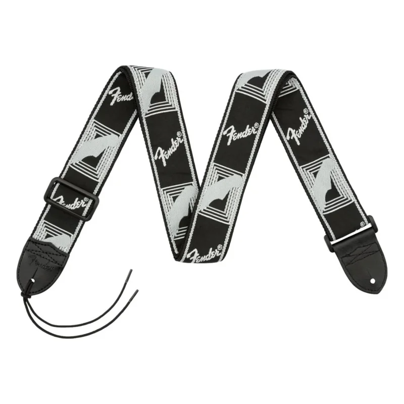 Soldes SANGLE FENDER MONOGRAMMED BLACK/GREY/DARK GREY Fender