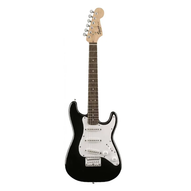 MINI STRAT V2 LRL BK Squier Expédié Aujourd'hui