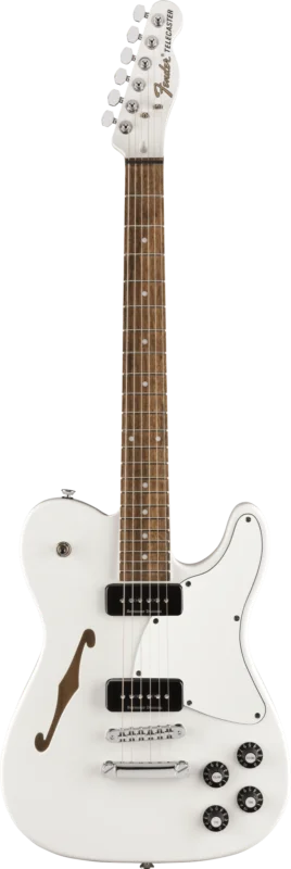 JIM ADKINS JA-90 TELECASTER THINLINE WHITE Fender Satisfait Ou Remboursé